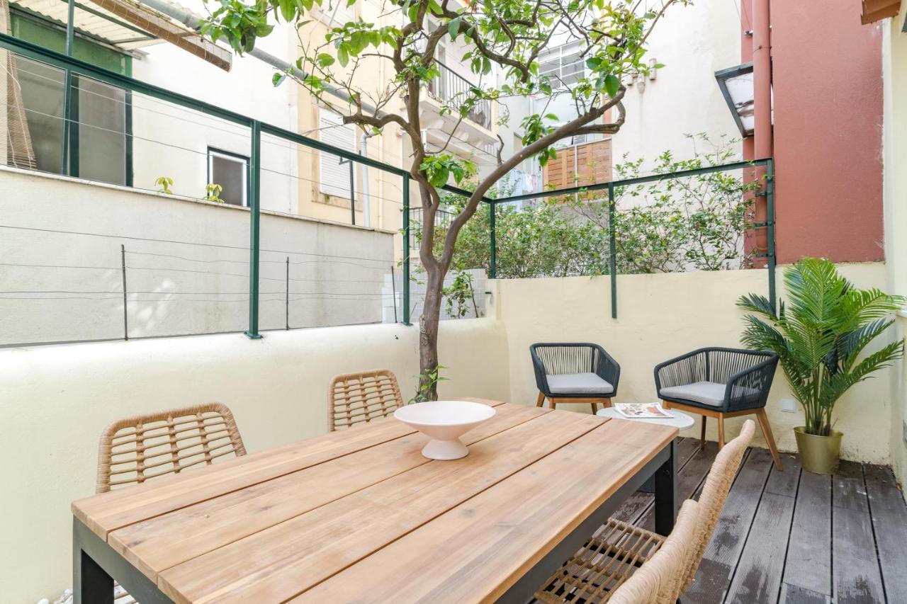 Casa Boma Lisboa - Modern And Stylish Apartment With Private Terrace - Lapa IV Екстер'єр фото